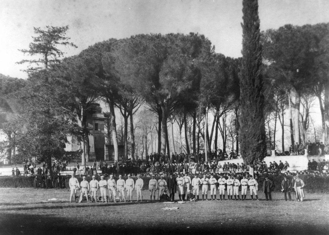 Spalding World Baseball Tour Villa Borghese